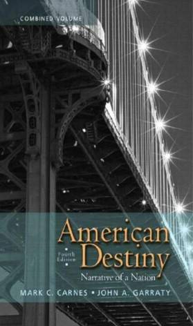 book titled American Destiny: Narrative of a Nation.